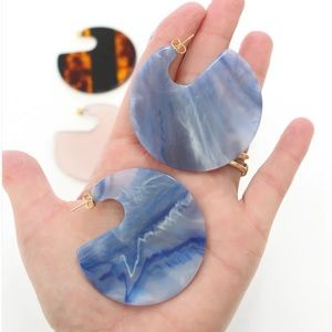 Rachel Comey Camille Earrings Blue